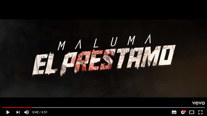 El-Prestamo-official-video-maluma