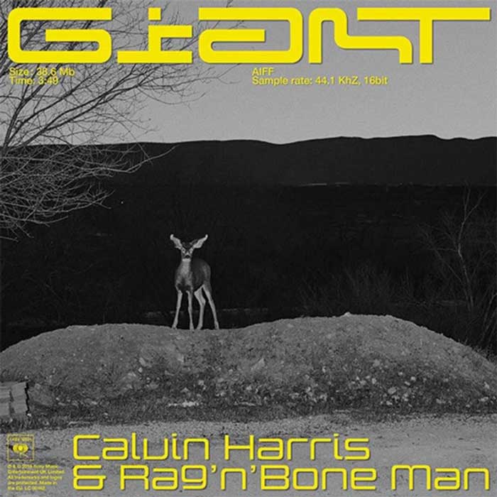 copertina brano giant di Calvin Harris e Rag'n'Bone Man