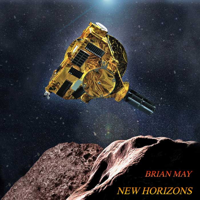 la copertina del singolo new horizons