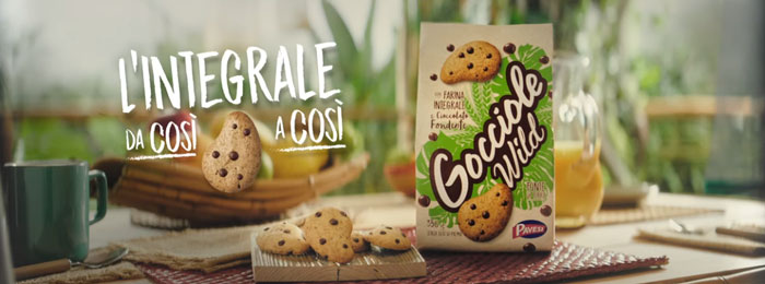 frame dello spot gocciole wild pavesi