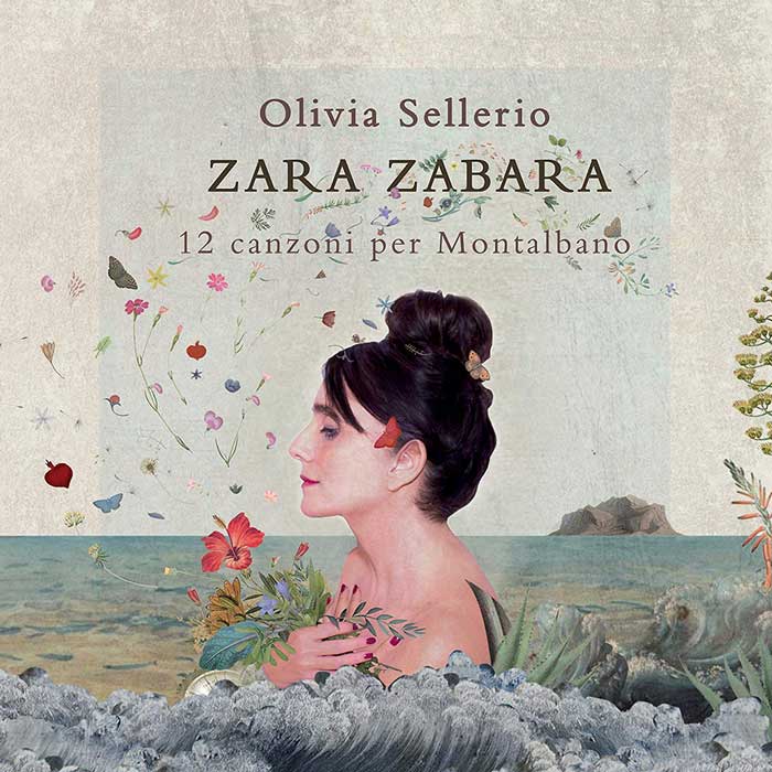 la copertina di Zara Zabara 12 Canzoni Per Montalbano