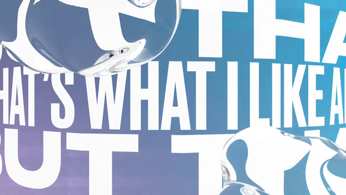 il lyric video di What I Like About You