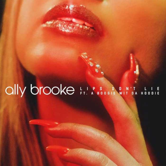 copertina canzone lips don't lie ally