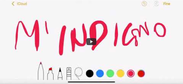 superficiale lyric video