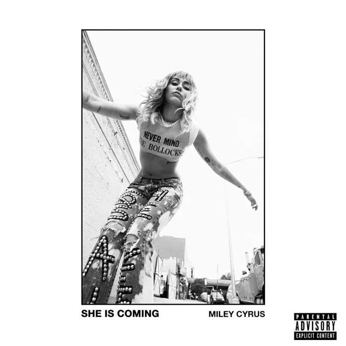 copertina album she is coming miley cyrus