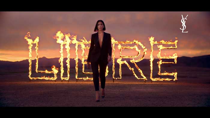 Pubblicità Libre Yves Saint Laurent