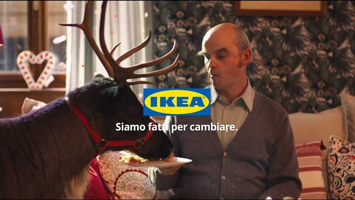 pubblicità ikea 2019 Fatti conquistare dal Natale