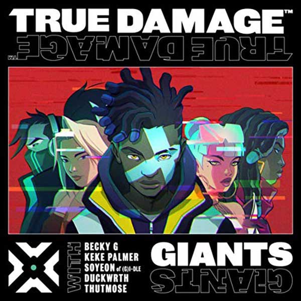copertina canzone giant by true damage