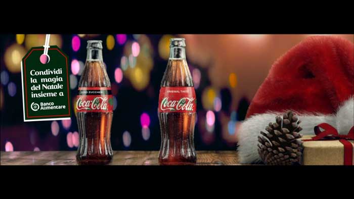 pubblicità coca cola natale 2019