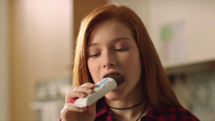 pubblicità kinder delice 2019