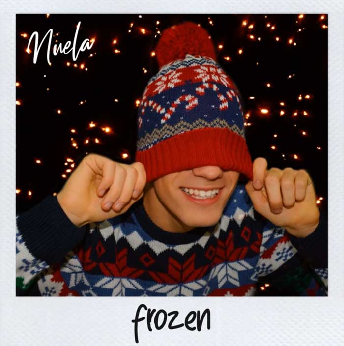 copertina brano frozen by nuela