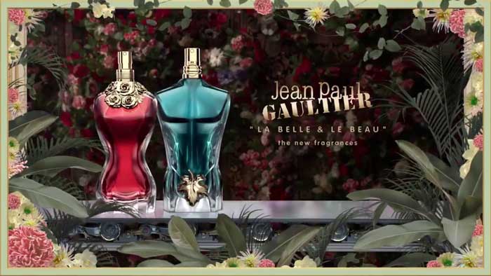 pubblicità Jean Paul Gaultier La Belle and Le Beau