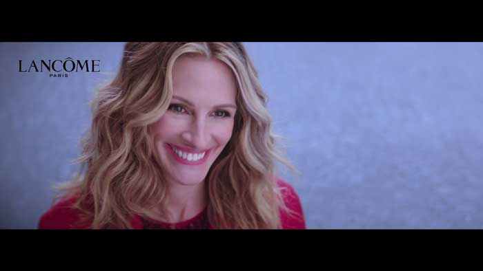 pubblicità La Vie Est Belle 2020 lancome julia roberts