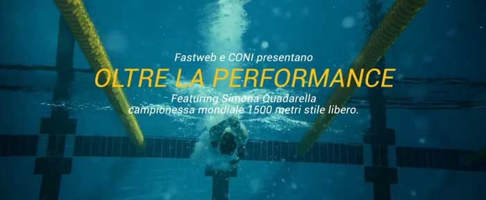 pubblicità fastweb 2020