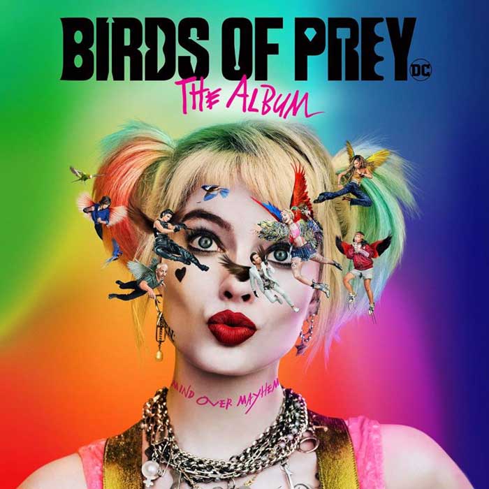 copertina colonna sonora birds of prey