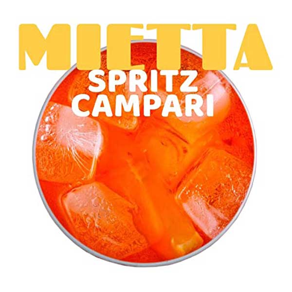 copertina canzone Mietta Spritz Campari