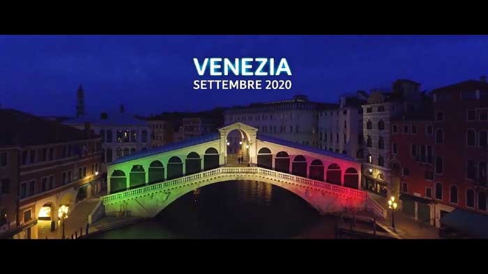 pubblicità tim smart city venezia ottobre 2020