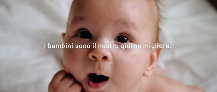 pubblicità ovs bambini neonati 2020