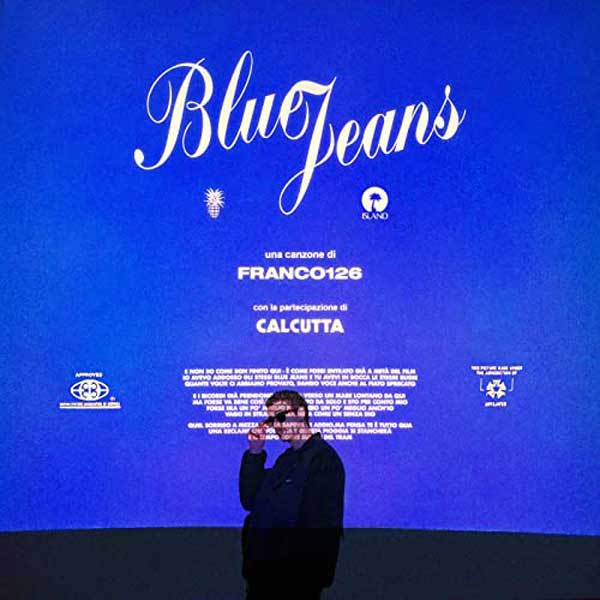 Blue Jeans copertina canzone franco126