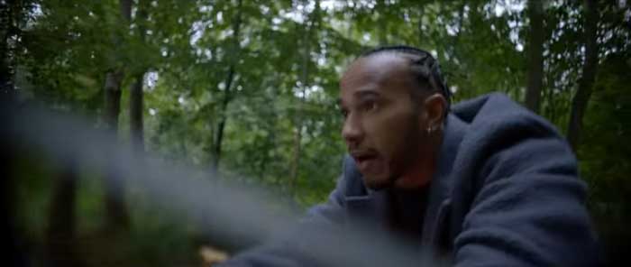 pubblicità mercedes classe s Lewis hamilton