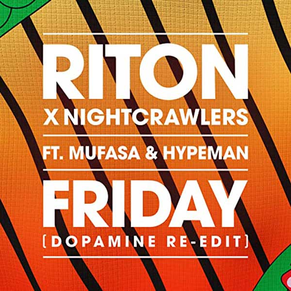 copertina brano friday by riton e Nightcrawlers