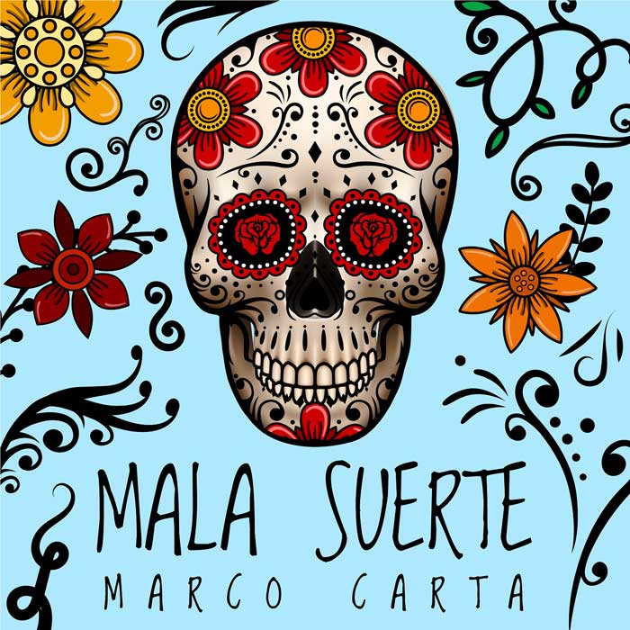 copertina brano mala suerte by marco carta