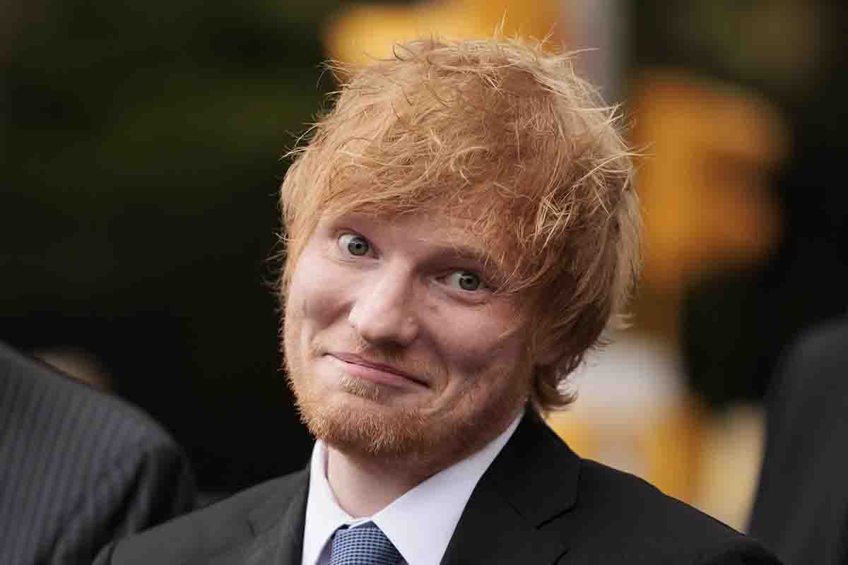 L'espressione di sollievo di Ed Sheeran dopo la vittoria in tribunale