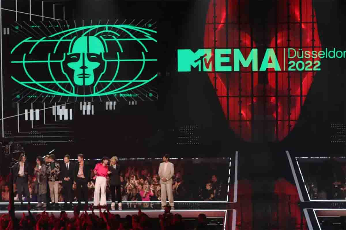 Gli MTV Europena Music Award dello scorso anno, a Dusseldorf