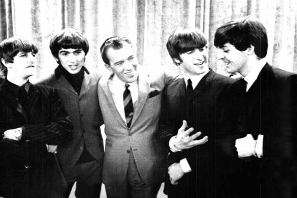 i Beatles in una foto d'epoca